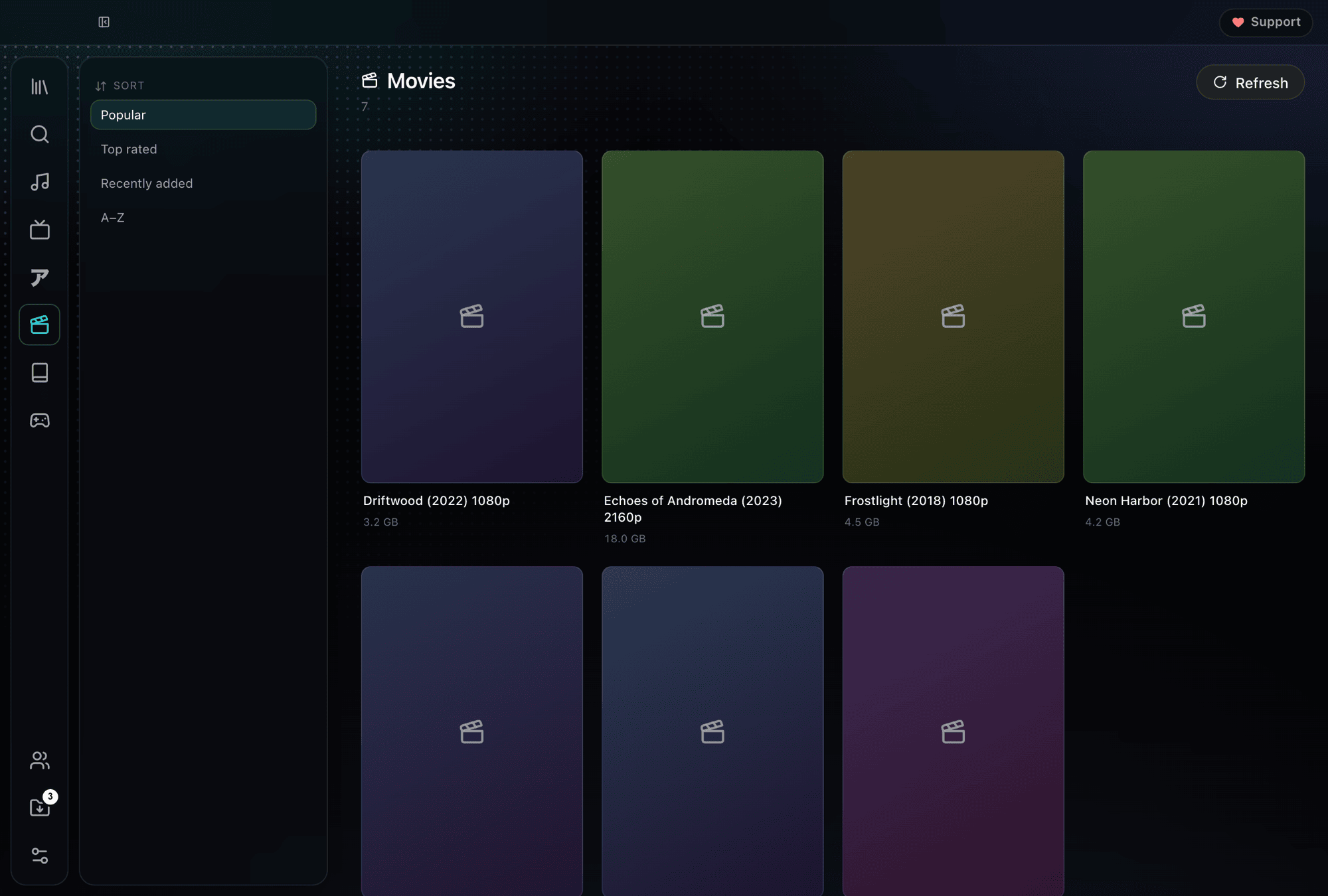 GhostWire Movies library